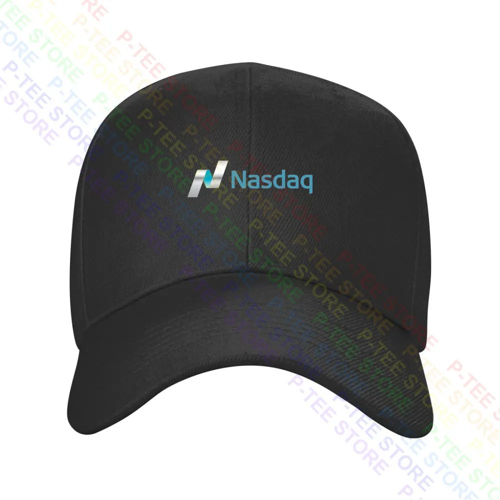 Nasdaq Logo Stock Market Investor Trader 01 Baseball Cap Snapback Caps Knitted Bucket Hat