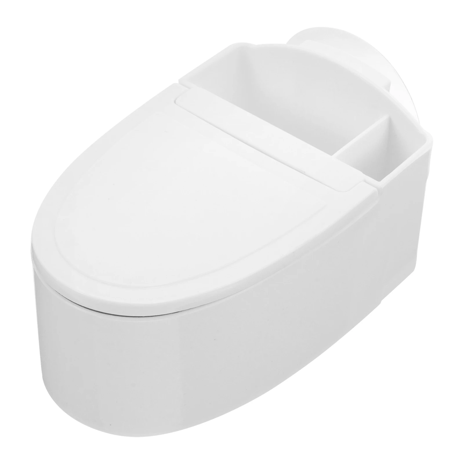 

Wall Mounted Ashtray Mini Size Plastic Bathroom Decor Holder Lid Covered Home Use Sturdy Material Smoke Accessories