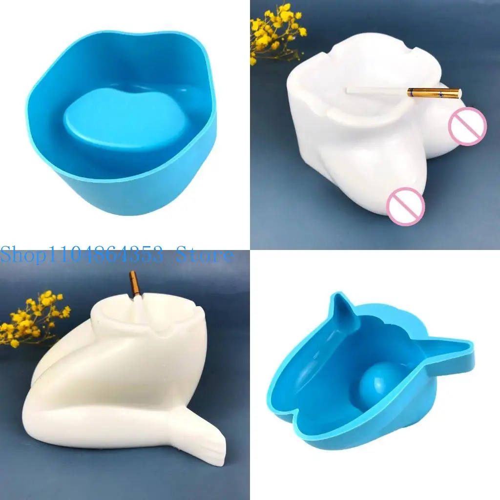 

652F Diy силиконовая форма из эпоксидной смолы, человеческие губы, пепельница, органайзер, форма для поделок своими руками