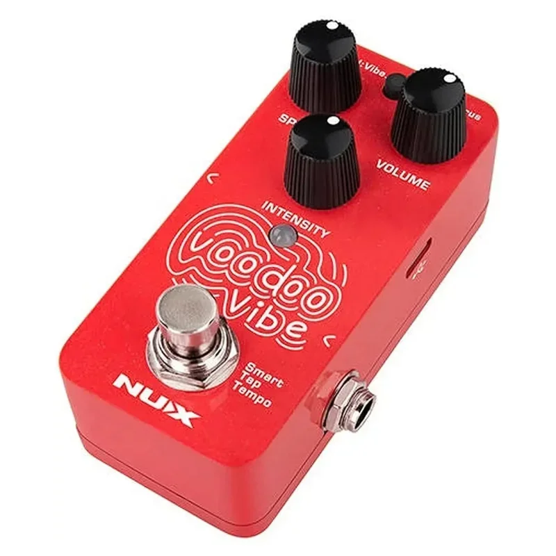 NUX NCH-3 Voodoo Vibe Pedal Electric Guitar Effects 2 Models Chorus  Vibrato Modes Smart Tap Tempo Guitar accessories