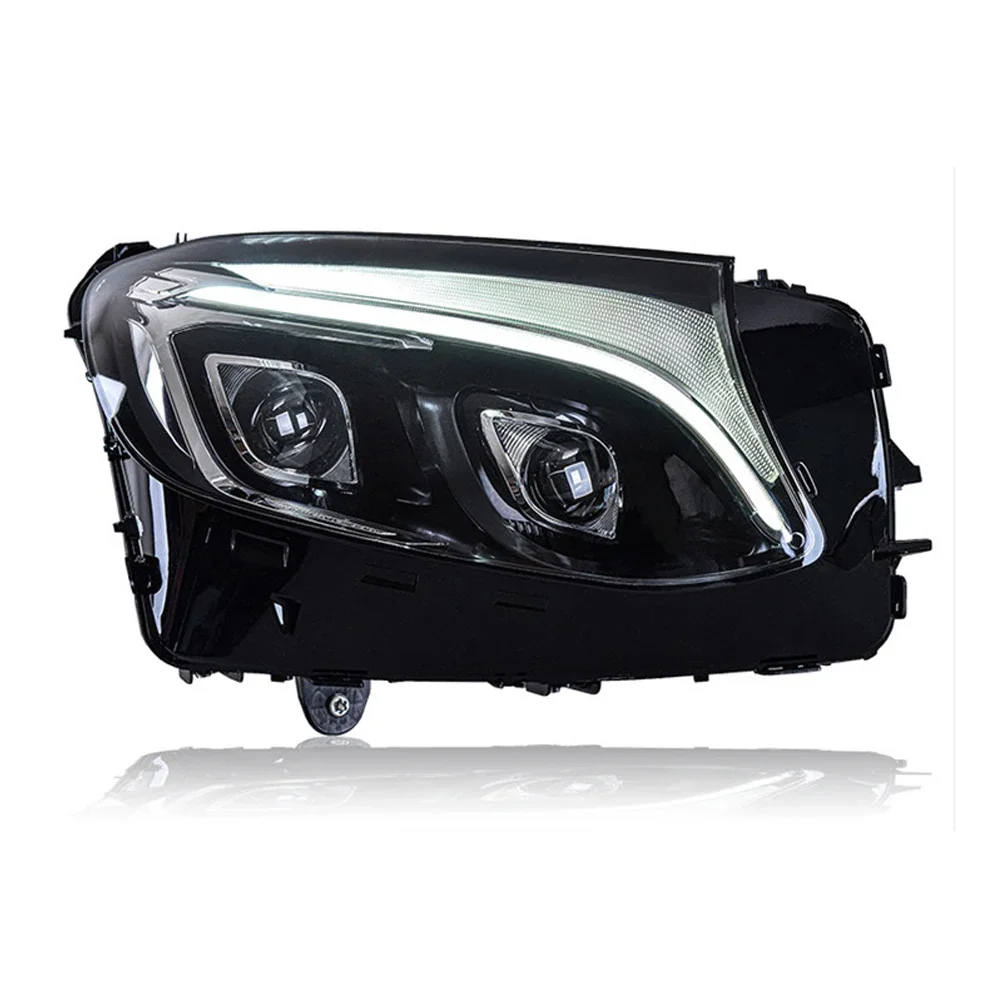 

led Headlight with Taillights For Mercedes Benz GLC260 GLC300 W253 2016-2019 Refit Assembly LED DRL Dynamic Turn Signal Light