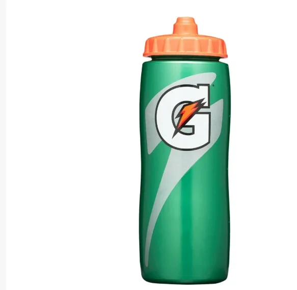 

Бутылка для воды Gatorade Contour Style, зеленая, 28 унций