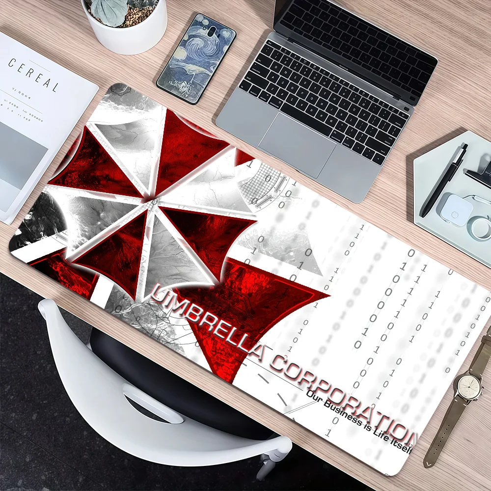 

Коврик для мыши C-Corpor U-Umbrella R-Resident Evil 4, нескользящий, утолщенный, большой, с закрытыми краями, для игр и офиса, для студентов