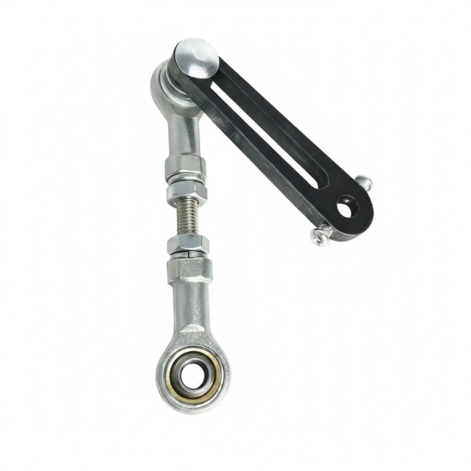 Adjustable Linkage with Ball Joint Rotating Mechanical Linkage Assembly Sturdy Assembly Kit for Hobbyists, DIY Projects,