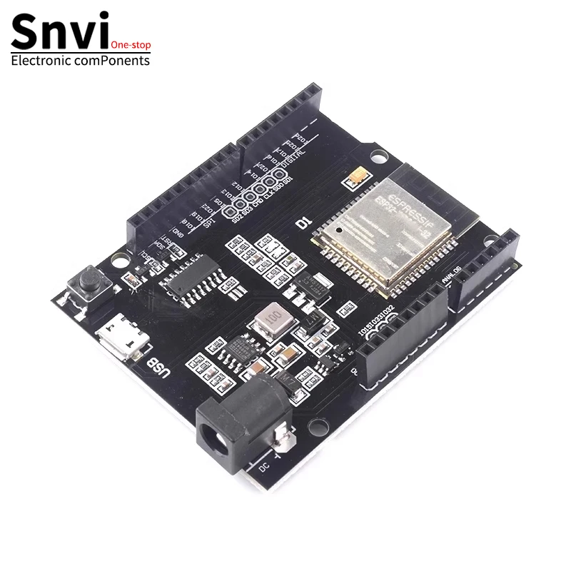 Snvi ESP32 For Wemos D1 Mini For Arduino UNO R3 D1 R32 WIFI Wireless Bluetooth Development Board CH340 4M Memory One