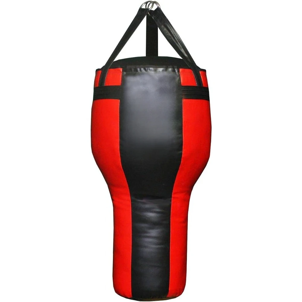 

Boxing Angle Heavy Punching Bag Best for Hook and Uppercut Muay Thai 65 Lb Filled (Made in USA) Training Box Bag Sand Adult Body