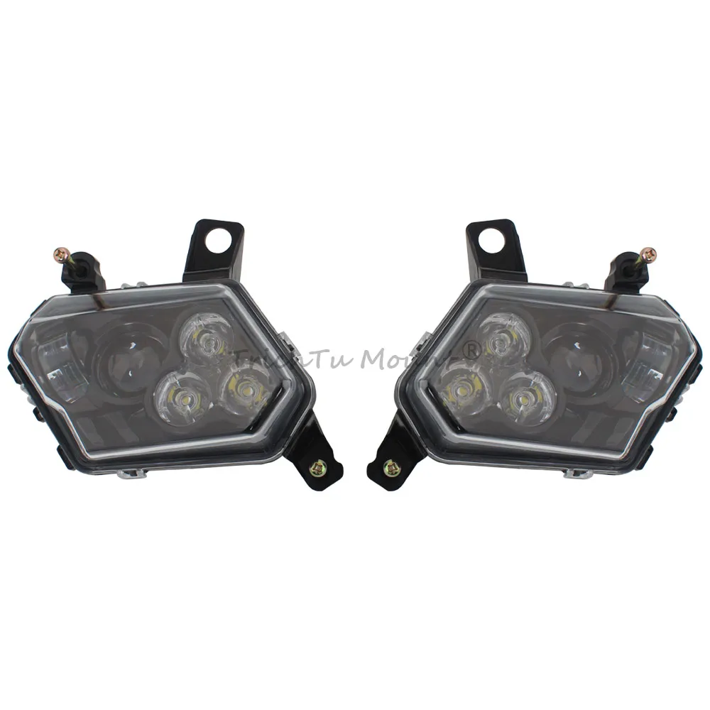 For Can-Am Maverick X3 Max R RR XDS XRS Turbo 4x4 2017-2023 UTV Accessories LED Headlight Assembly Head Lamp Light High/Low Beam