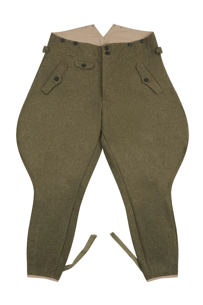 GUWP-005 WWII Officier RAD allemand Culotte en laine