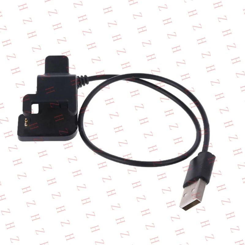 P+ Universal 2Pin 4MM Smart Bracelet Watch Clip USB Charging Data Cable Adapter