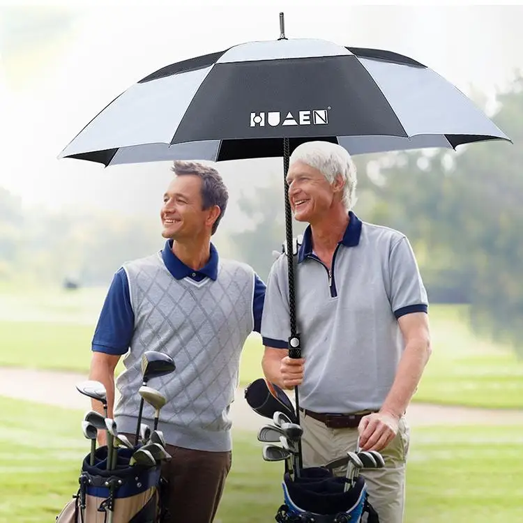 

New Golf Umbrella Large Umbrella for Sunny and Rainy Days Carbon Fiber Lightweight Windproof UV-resistant Outdoor Training Gift