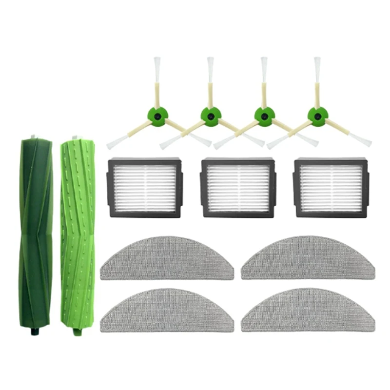 Irobot Roomba掃除機アクセサリー,ブラシローラー,HEPAフィルター,モップパッド,サイドブラシ,i5,i5,j5,j5の組み合わせ