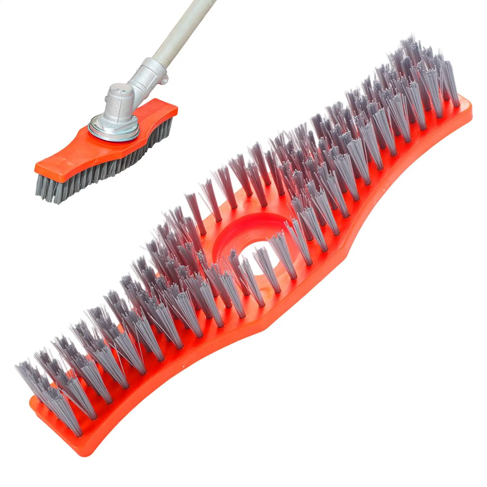 

Щетка для чистки газонокосилок, сверхмощная щетка-скруббер, стальная проволочная щетка для газонокосилок, универсальная садовая щетка для прополки