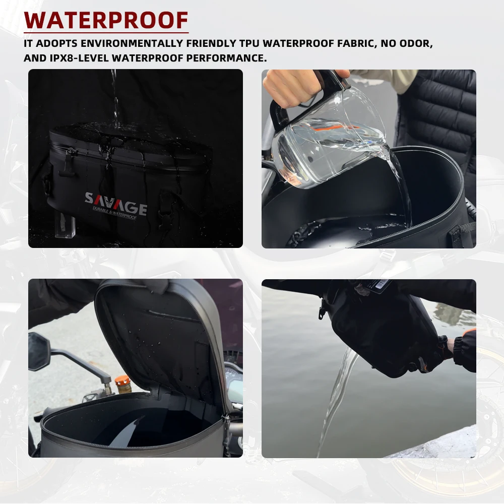 800X 2025 Tank Bag Luggage For KOVE 800X Pro 800X Super Adventure Motorcycle Navigation Tanklock Bag Waterproof Carrier Handbag - Image 6