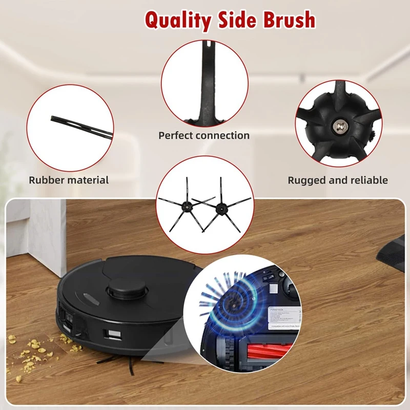 A44F-Набор аксессуаров для робота-пылесоса Roborock S7 Maxv Ultra S7 Pro Ultra, основная щетка, фильтры, подушечки для швабры