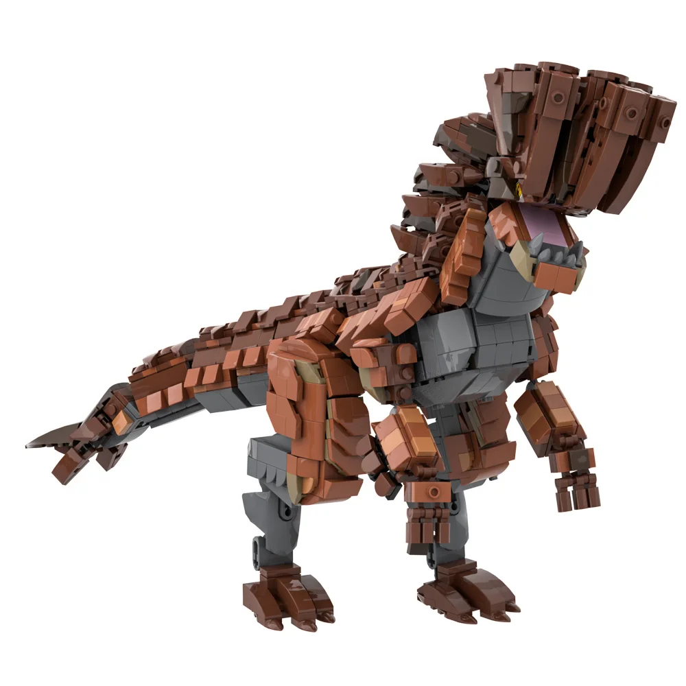 

MOC Monster Hunter Barroth Mode Model Buildong Blocks Horror Monster Attack Animal Brick STEM Puzzle Toys Adult Gift