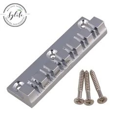 Metal Guitar Parts Chrome 12 Strings Guitar Bridge for Electric Guitar