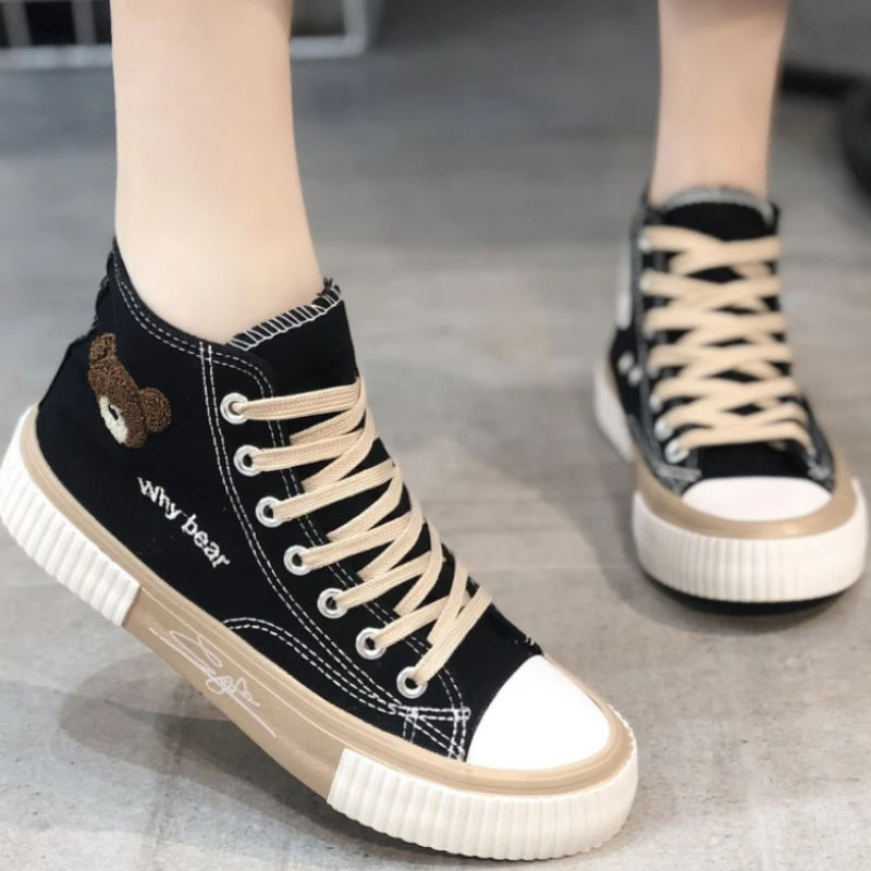 2024 Autumn New Cross Strap Designer Women's Canvas Shoes Outdoor Leisure Walking Daily Versatile Women's Vulcanized Shoes