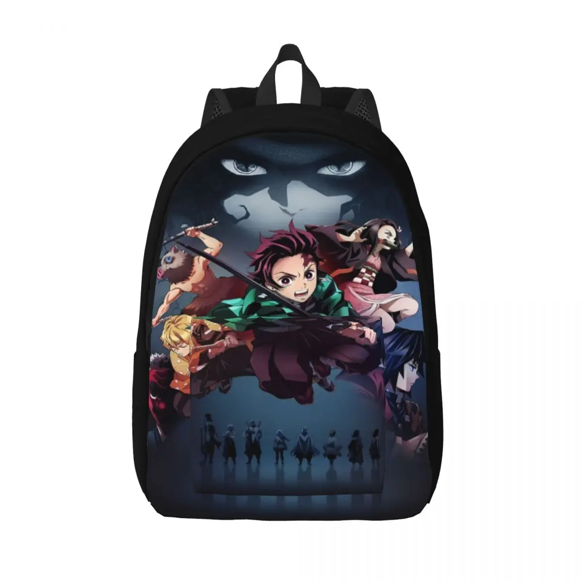 Anime Manga Demon Slayer for Teens Student School Book Bags Daypack Middle High College Gift