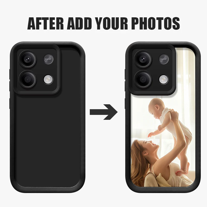 حافظة لهاتف Xiaomi Redmi Note 14 Pro 5G يمكنك صنعها بنفسك صورة مخصصة غطاء هاتف شخصي لهاتف Redmi Note 1312 11 Pro 5G Funda #5