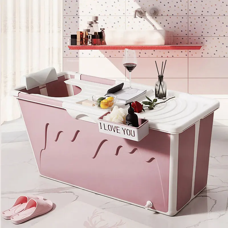 

Mobile Adult Folding Bathtub Full Body Bath Bucket Household Adult's Bidet Bathroom Adult Foldable Portable Bathtubs Products