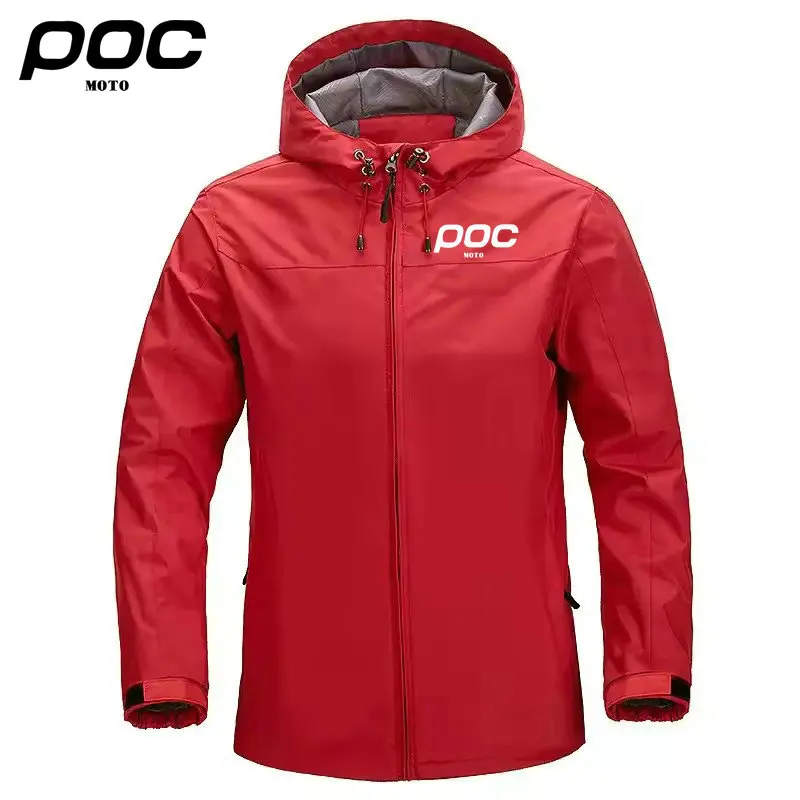 

MOTO POC Cycling Mtb Jacket Mountain Bike Clothes Waterproof Motorcycle Man Bicycle Windbreaker Coat Chaqueta Impermeable Hombre