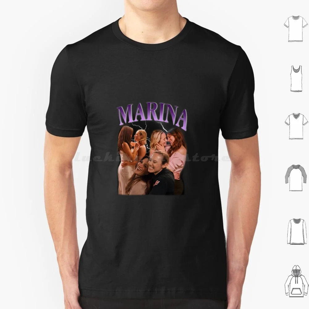 Marina Station19 T Shirt Cotton Men Women DIY Print Marina Maya Bishop Carina Deluca Station19 Wlw