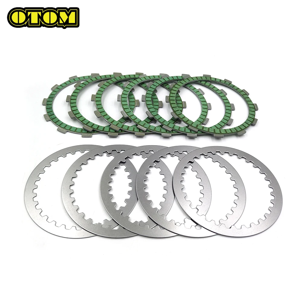 Motorcycle For ZONGSHEN Clutch Friction Plates Steel Disc Fibrous Set NC250 NC450 AVANTIS ENDURO MOTOLAND KAYO BRZ Pit Dirt Bike