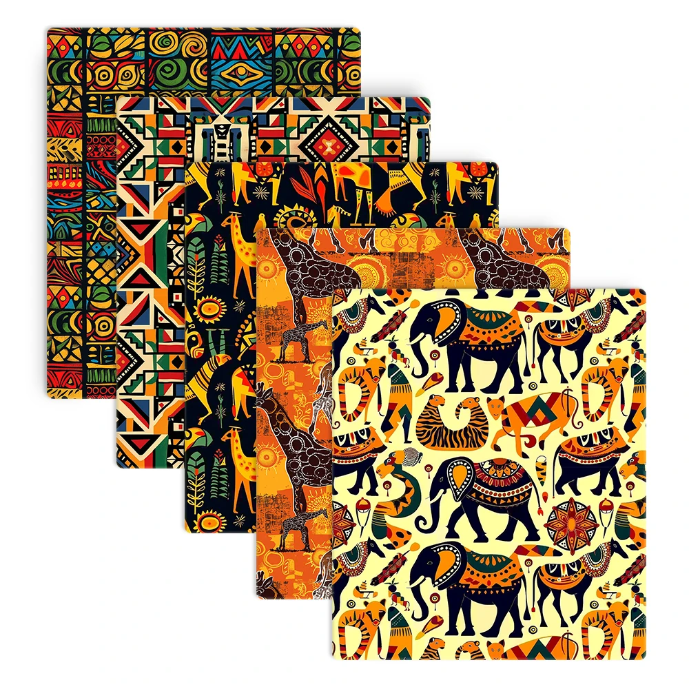 African Drum Animal Precut 50x45cm Patchwork Polyester Cotton Tissue Sewing Quilting Fabrics Needlework Material DIY Handmade