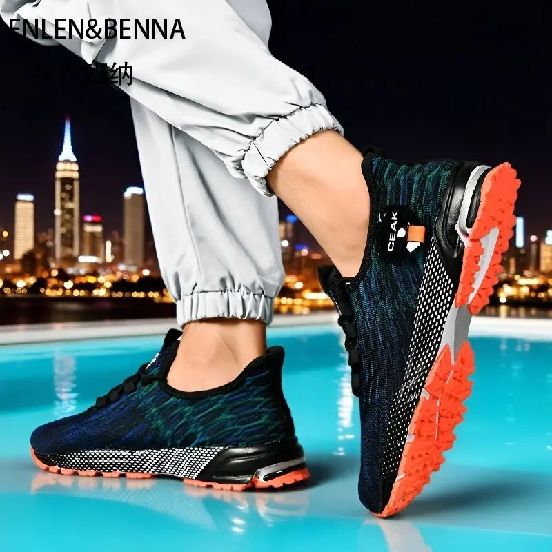 أزياء بسيطة في الغلاف الجوي 2025 أحذية رياضية خارجية جديدة غير قابلة للانزلاق ومقاومة للاهتراء وعالية الجودة