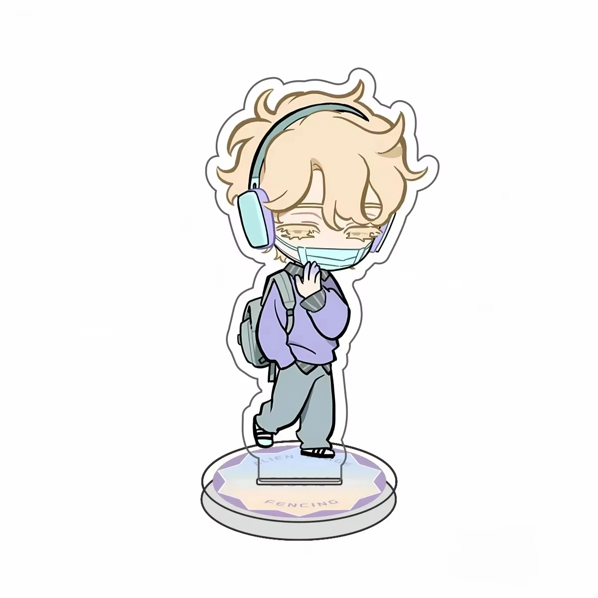 1/2/6pcs Alien Stage Anime SuaTill Stand Acrylic Maid Doll Action Model Decoration Accessory Desktop Girl Boy Gift Ornament - view 3