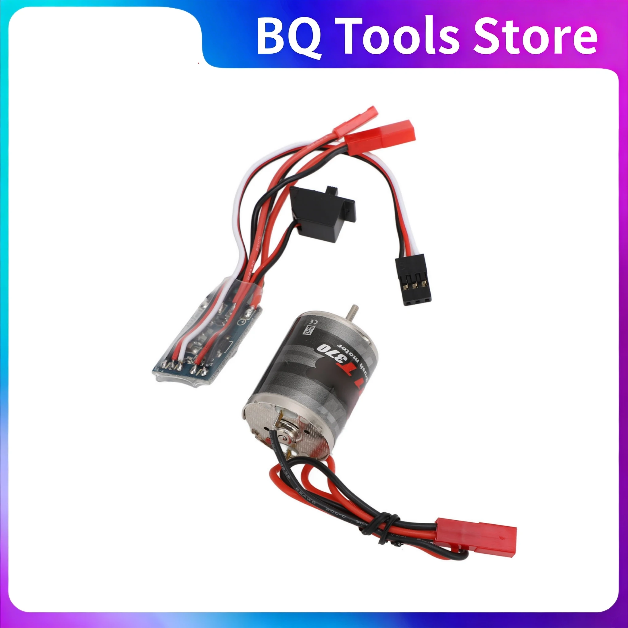 Brushed Motor ESC Combo 30A Brushed ESC 31T Brushed Motor 1/16 1/18 RC Cars Accessories 30000RPM 7.2V