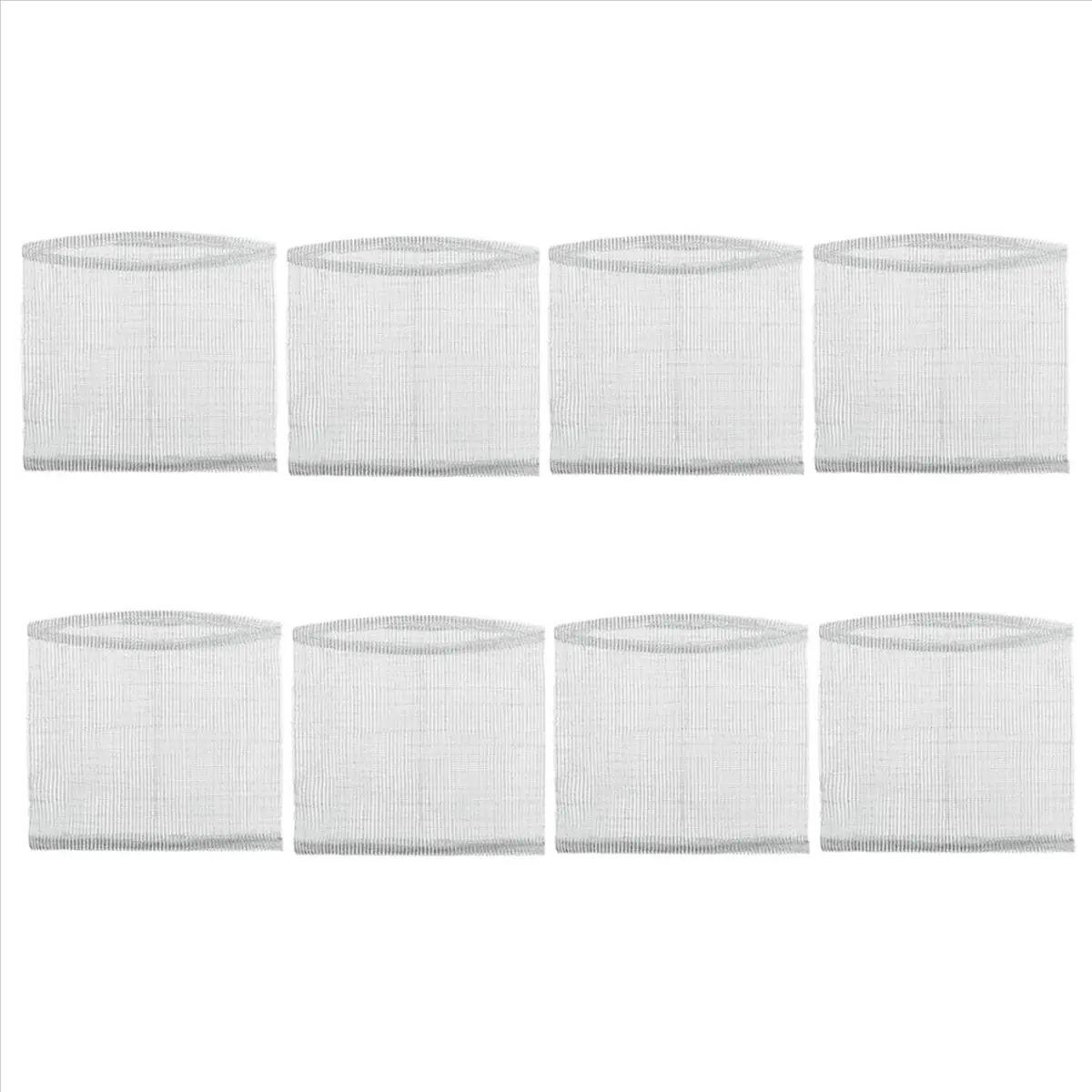 A013 8 Packs 1 Gallon Root Stainless Steel Guard Baskets for Protects Plant Root From Gophers Moles Voles Damage Root