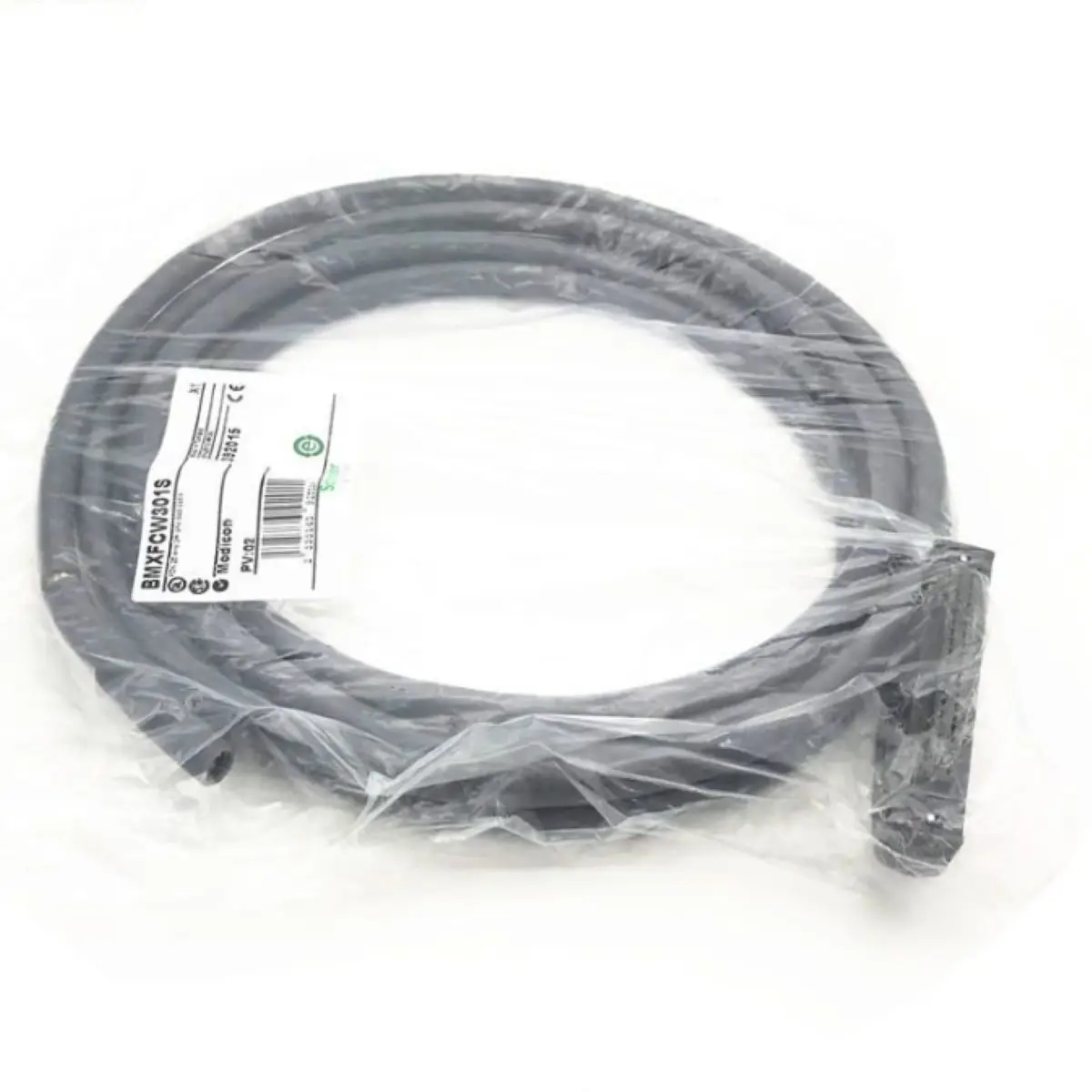 

Кабельный комплект BMXFCW301S в экранированной оплетке, Modicon X80, 40-контактный разъем, с одним концом с выводами, 3 м