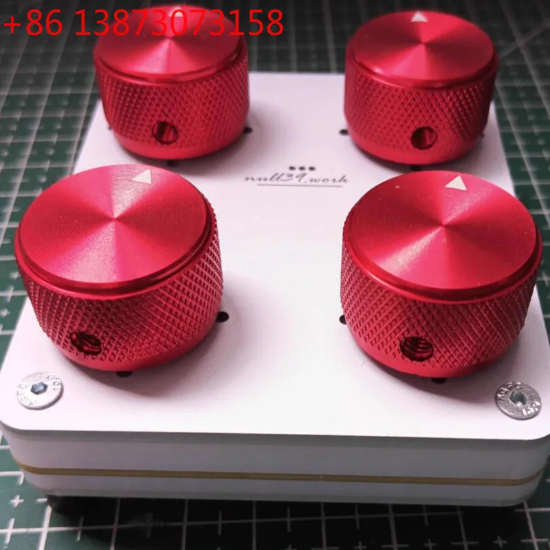 Precise rotary encoder for music production software, 4 knob MIDI controller with customizable CC mapped USB-C interface