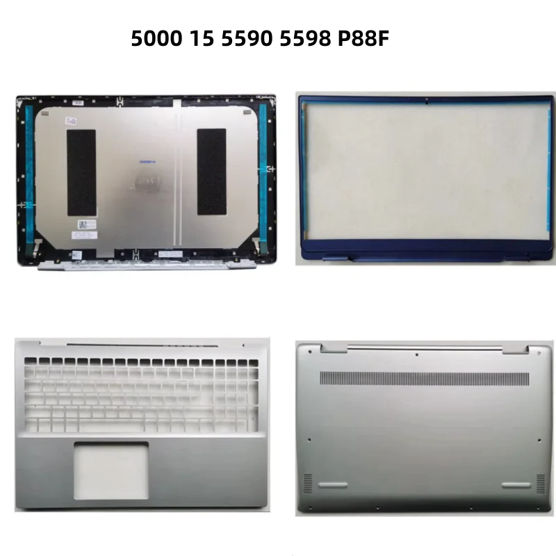New Laptop LCD Back Bezel Front Frame Top Case Palmrest Upper Bottom Cover Case For Inspiro 5000 15 5590 5598 P88F Shell