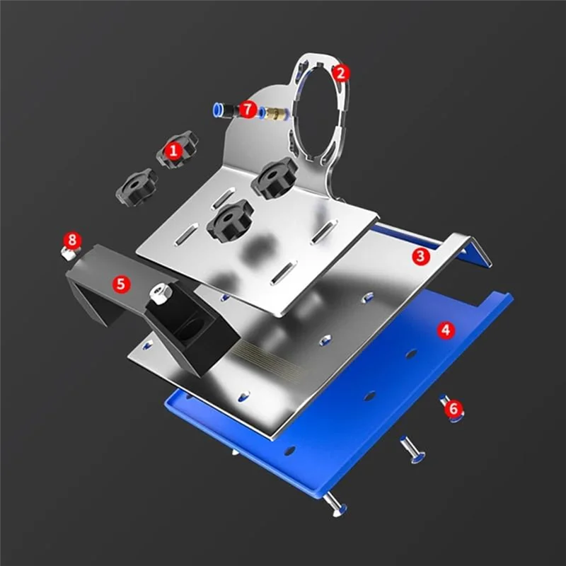 

ABGH-Angle Grinder Stand For 45° Chamfer Cutting Of Tiles - Special Cutting Stand, Angle Grinder Fixed Stand, Sturdy Stand