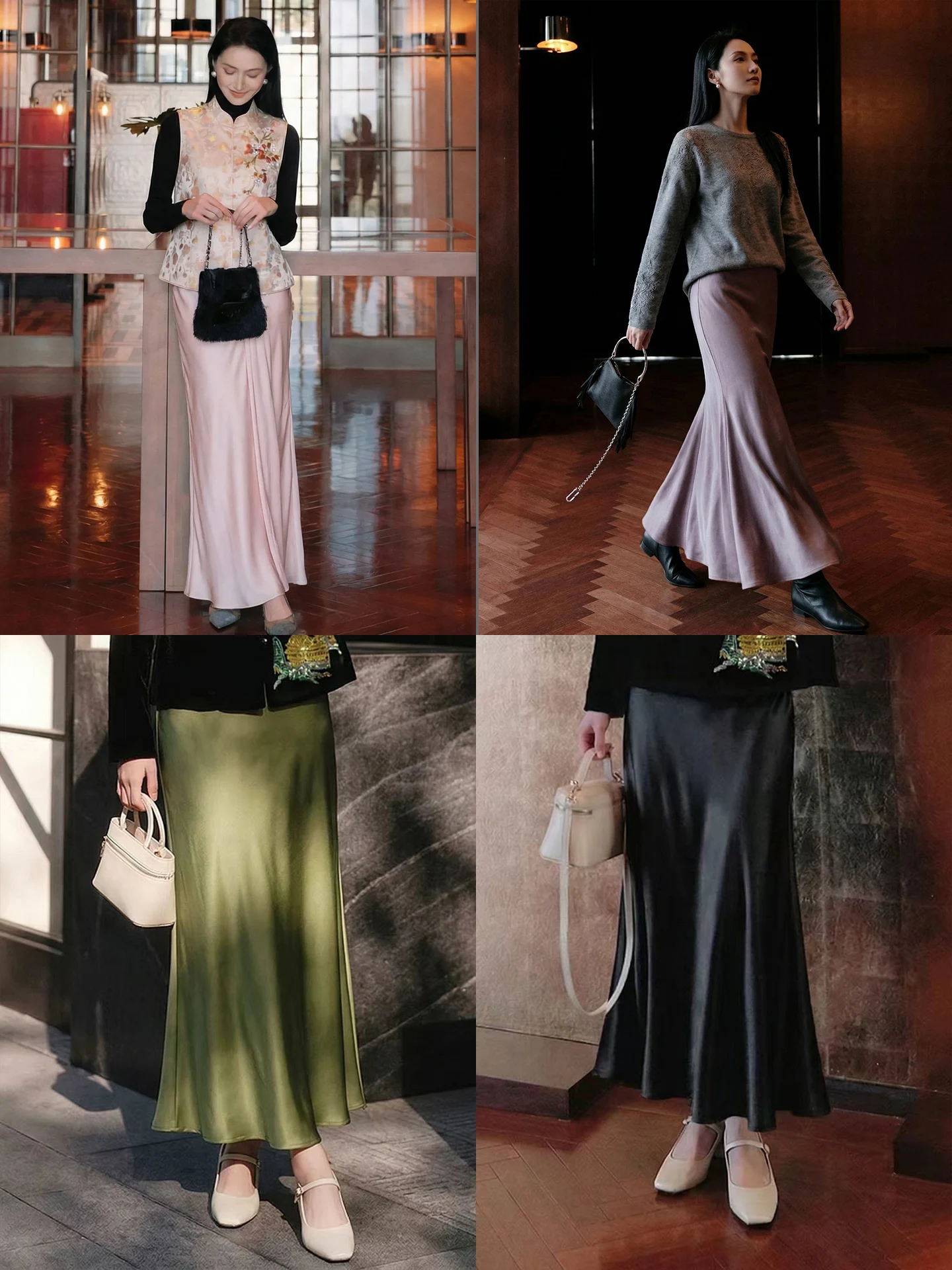 

Юбка-трапеция Wind Home Narrow ence Sand Wa Heavy Mist, 5 цветов, медно-аммиачная, с эффектом тумана, QZ856