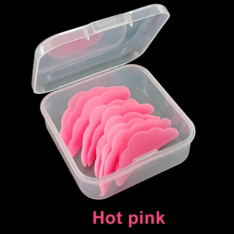 10 Stuks Herbruikbare Wimper Lifting Kit Siliconen Lamineren Pad Wimper Perm Staven 3D Wimpers Extension Curler Pad Make-Up Tool