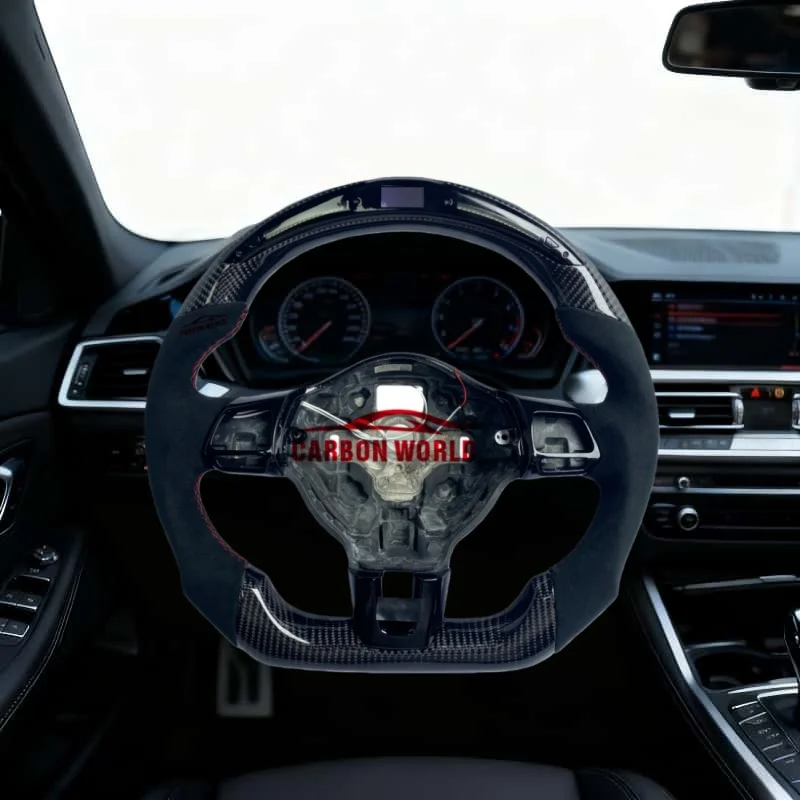 

Suitable for Volkswagen Golf MK6 7.5 GTI MK7 Polo GTS GTD GTE R Passat CC R-Line Carbon Fiber Steering Wheel