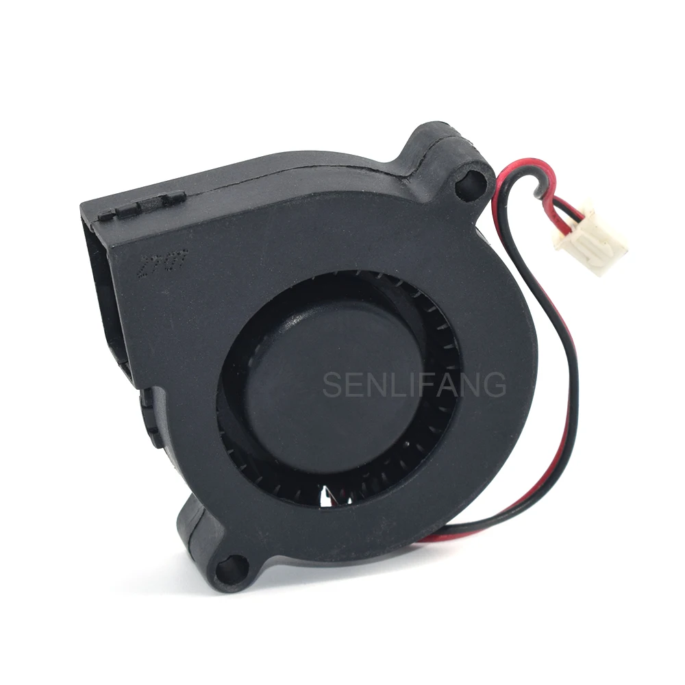 New For SANLY 12V 0.06A 0.72W 5cm 5015 50x50x15mm SF5015SL 2PIN Industrial Blower For Humidifier Cooling Fan