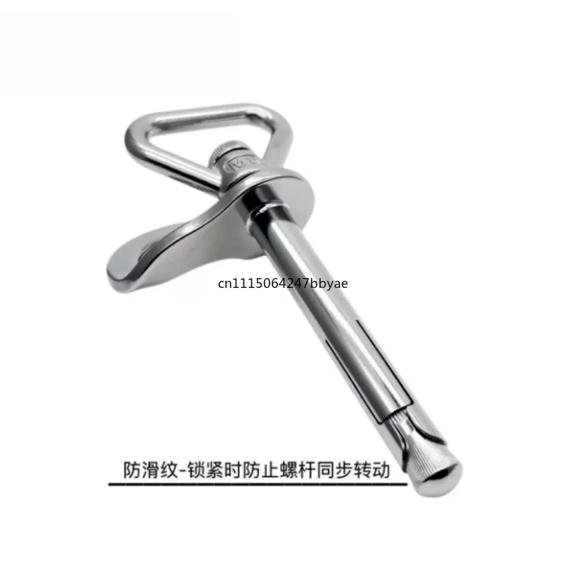 For Removable Rock Climbing Anchor Point Reusable Safety Belt Hanging Connector for Aerial Work Quick Release