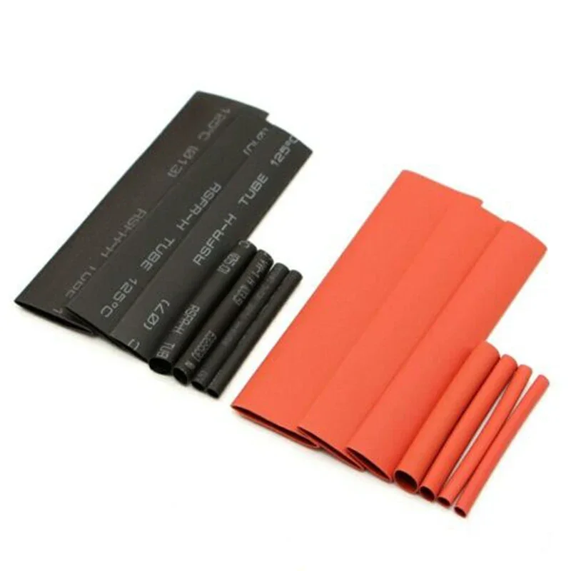 Convenient Heat Shrink Tube Accessories Bag Cord Cover Electrical Insulation Polyolefin Protection Sleeve 127pcs