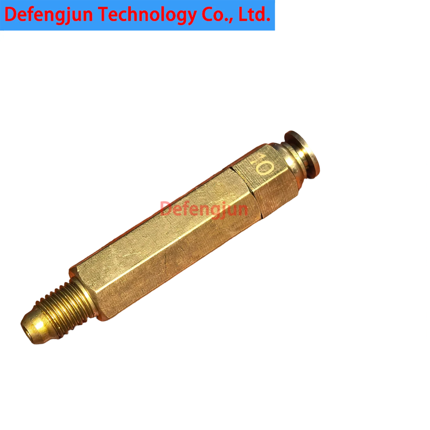 1pc DX-10 Quick-Insert Valve 0.1cc/cyc 4mm Outlet M8x1 Inlet for Distributor Grease