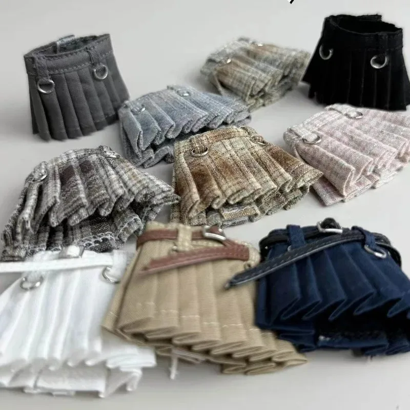 Hobbies JK Pleated Skirt Short Dress Half Skirt Clothes Model for Asi 2.0/3.0 P10 UF Waistline 7.5cm Action Figures Accessory