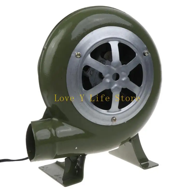 L74C 12V 30W/60W/100W BBQ منفاخ قابلة للتعديل السرعة المحمولة مشتركة مدخنة الفحم المحمولة