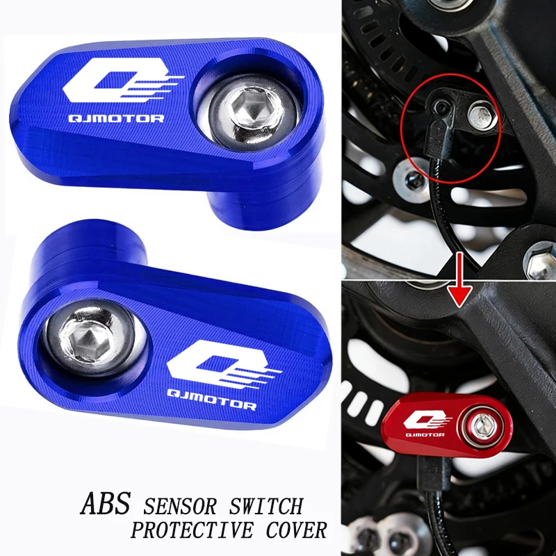 

For QJMOTO QJ SRT 800 800X 800SX 800SRT SRT 800X 800 Motorcycle aluminum modification universal ABS sensor protective cover