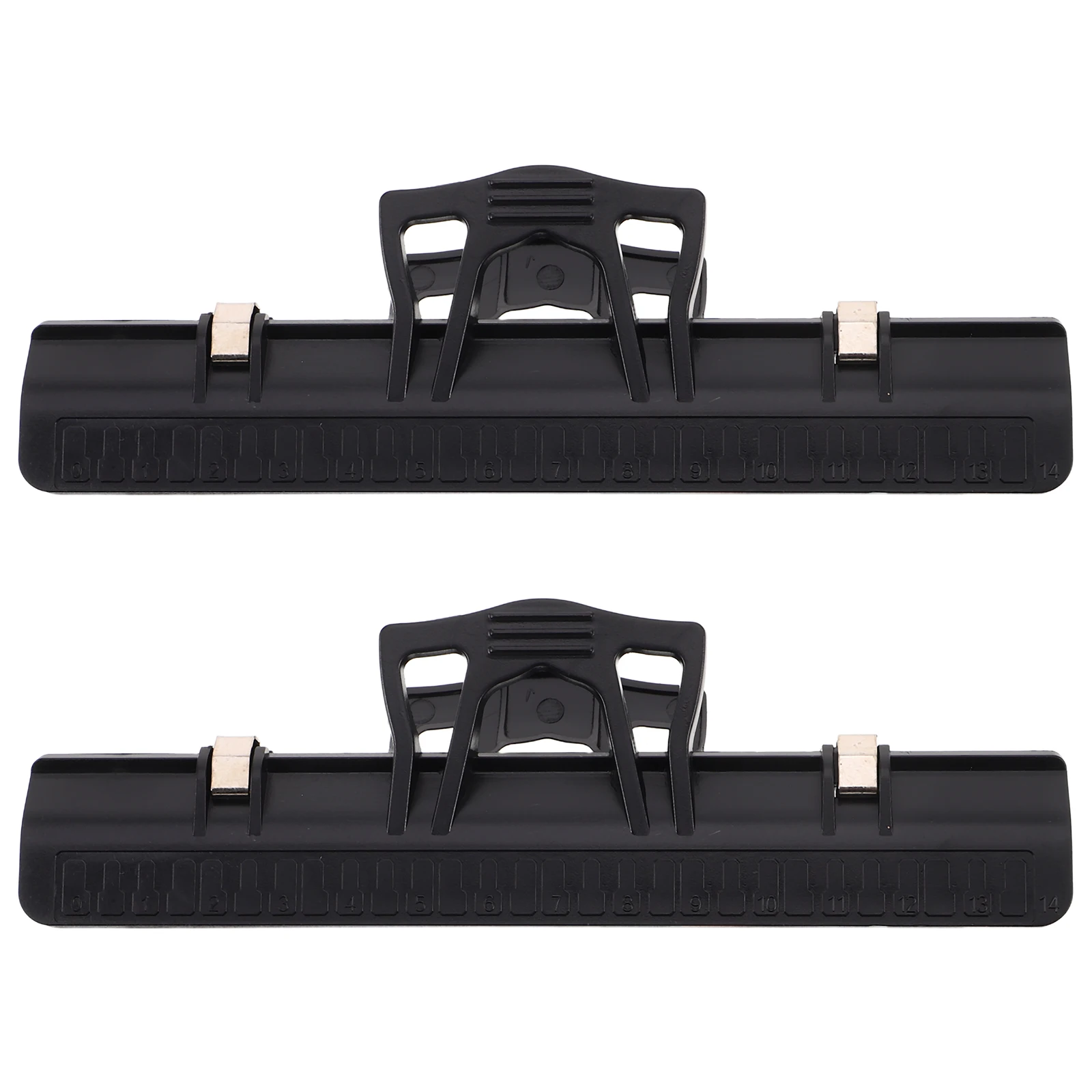 

2 Pcs Piano Sheet Music Holder Clip Material Book Clips Page Plastic Accessories