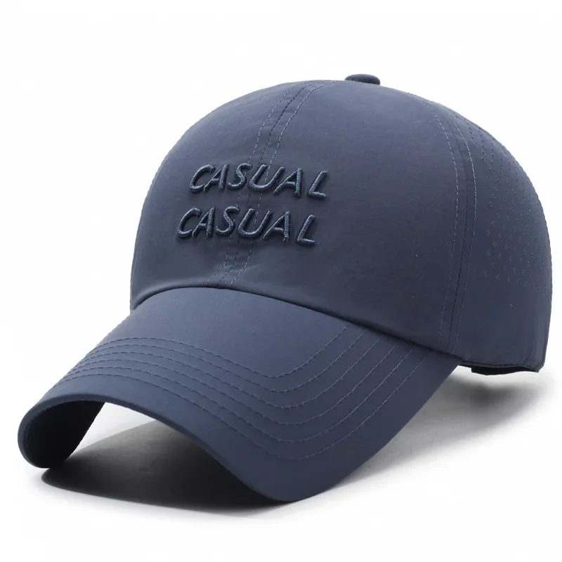 2025 قبعة صيفية جديدة قمة ناعمة التجفيف السريع ظلة البيسبول موضة خطابات الرجال/النساء الرياضة في الهواء الطلق قبعة تنفس