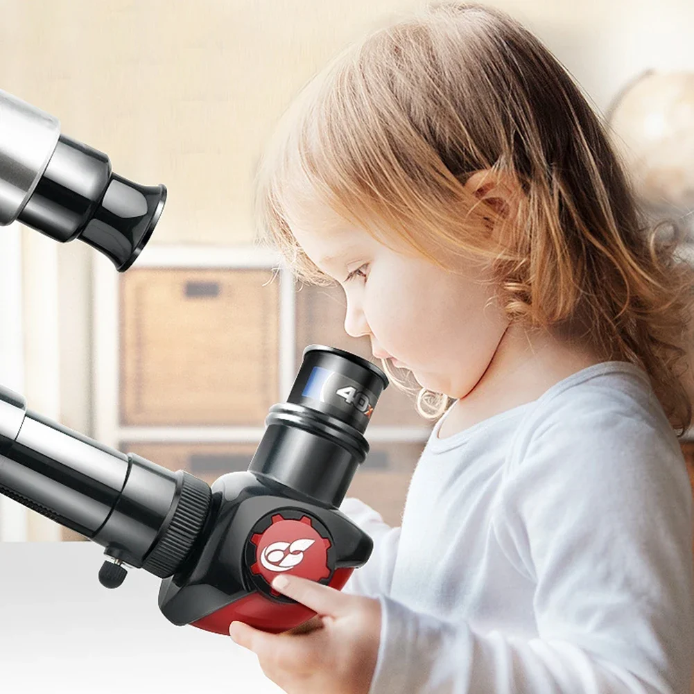 HD Telescope Professional Astronomical Telescope High Magnification Monocular Kids Science Experiment Binoculars Teaching