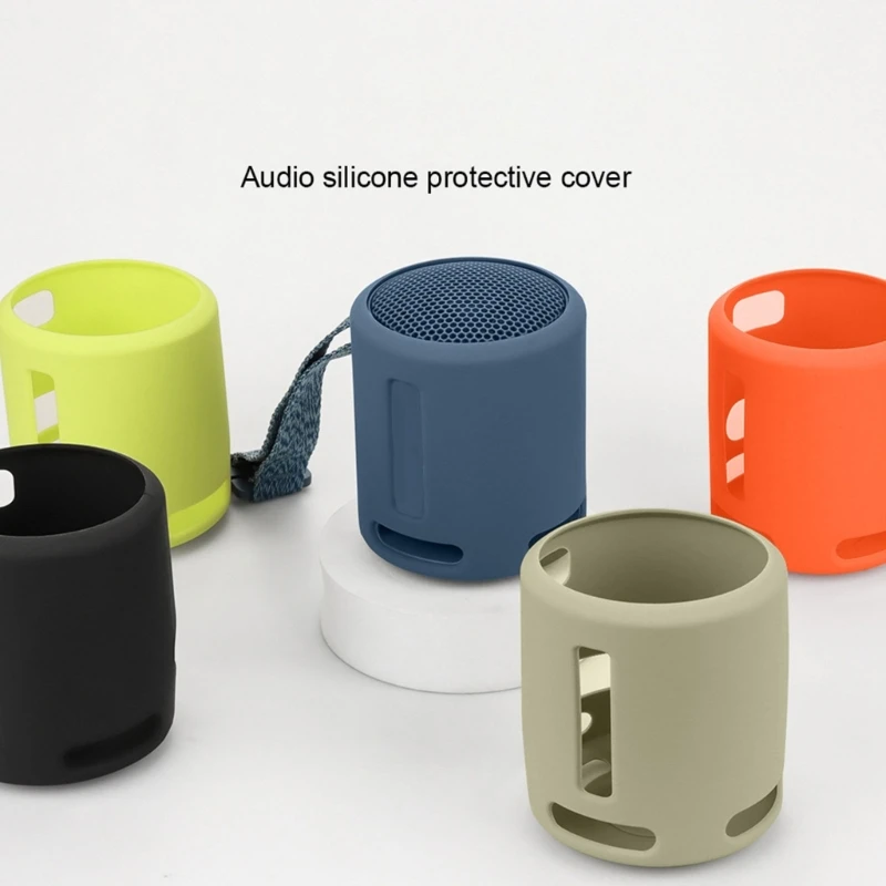 Durable Silicone Case Sleeve for SRS-XB13 Speaker Reliable Sleeves Secure Fit, Fashionable &Practical Case Easy Removal